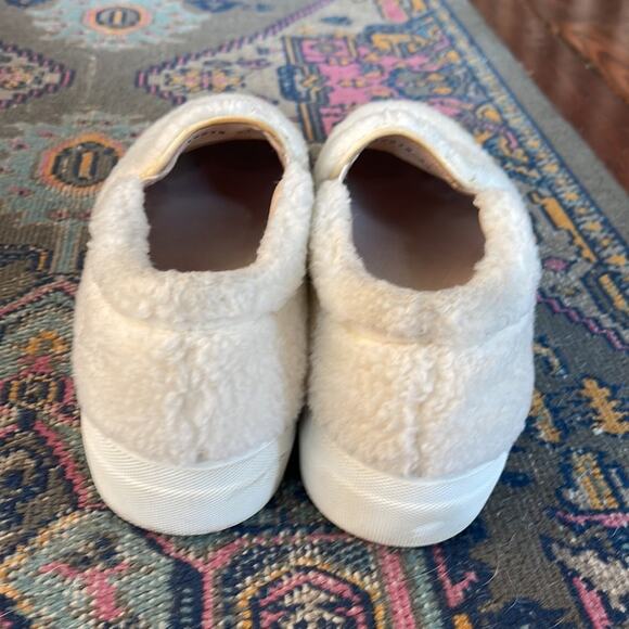 Joshua’s NY leather wool shearling plush slip on loafers sz 41 - Picture 3 of 7